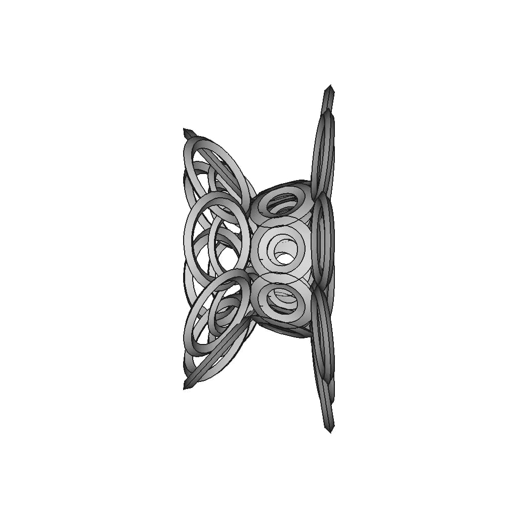 Hair Band - Downloadable CAD Representation_0_0_degree_snapshot
