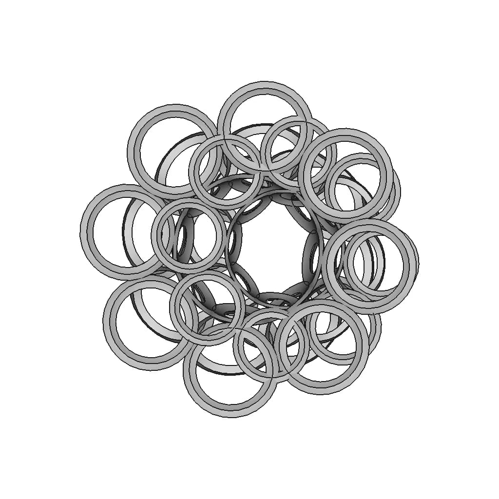 Hair Band - Downloadable CAD Representation_0_90_degree_snapshot