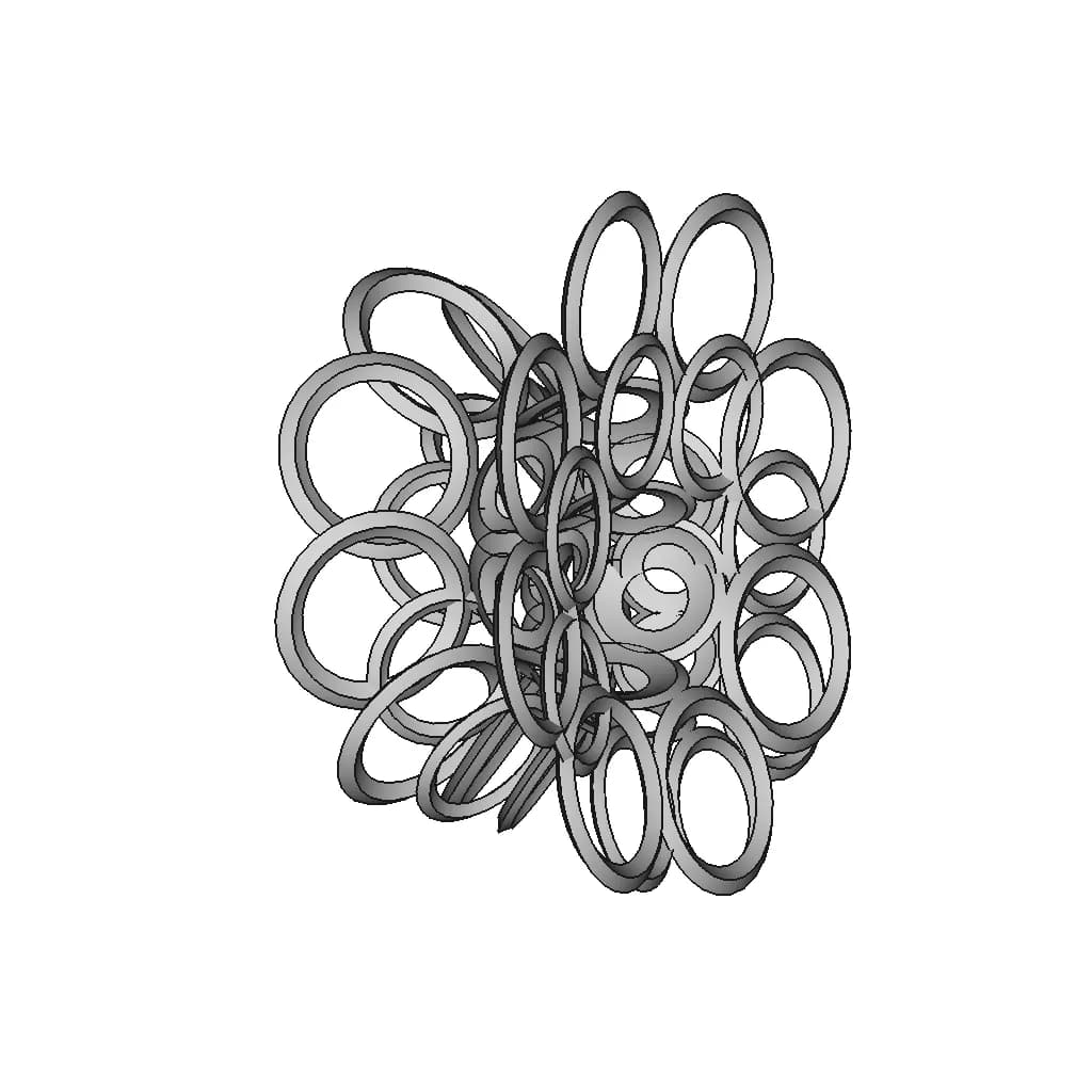 Hair Band - Downloadable CAD Representation_60_30_degree_snapshot