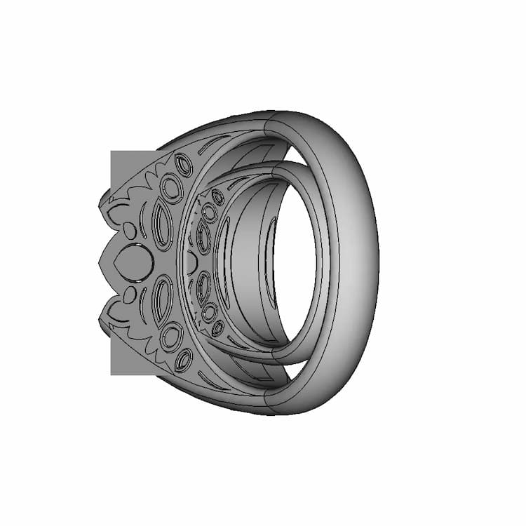 Diamond Ring | High-Quality CAD Model