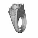 Diamond Ring | High-Quality CAD Model_60_30_degree_snapshot