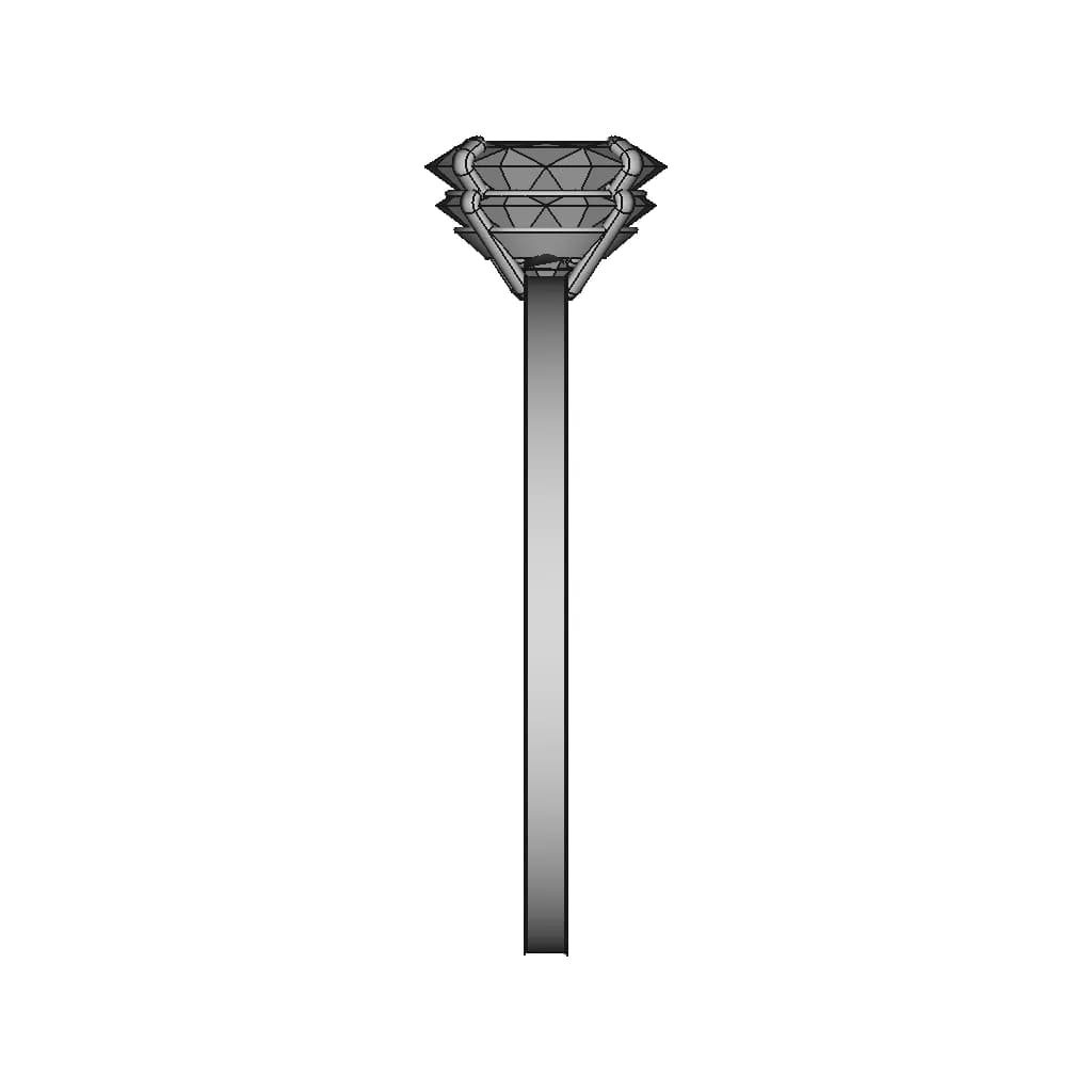Ring Silver | High-Quality CAD Model_90_0_degree_snapshot