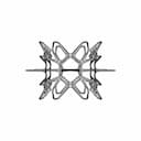 Organic Bracelet Design 02 - Downloadable CAD Representation_270_0_degree_snapshot