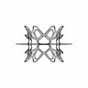 Organic Bracelet Design 02 - Downloadable CAD Representation_90_0_degree_snapshot