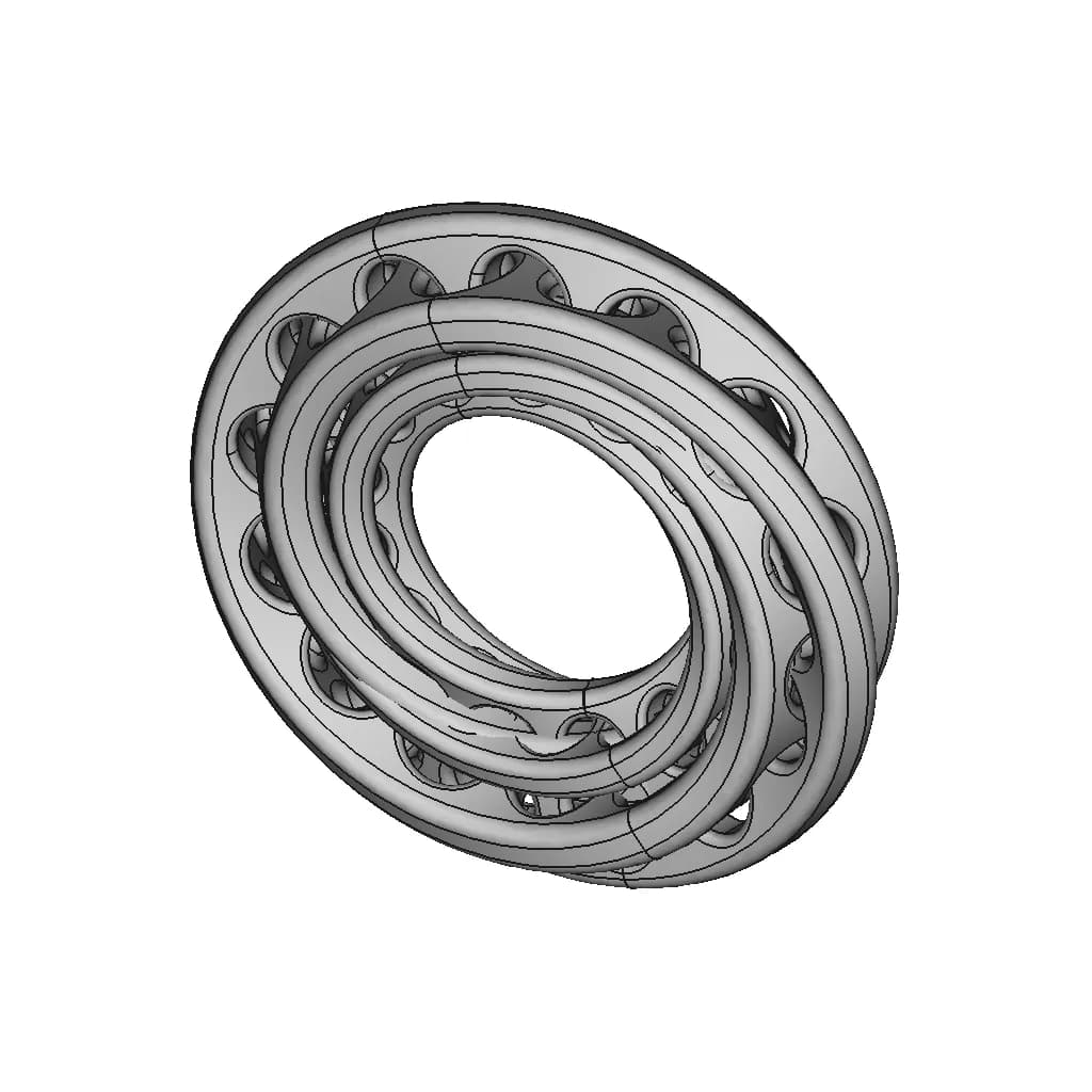 Double Twisted Ring - Downloadable CAD Representation_60_30_degree_snapshot