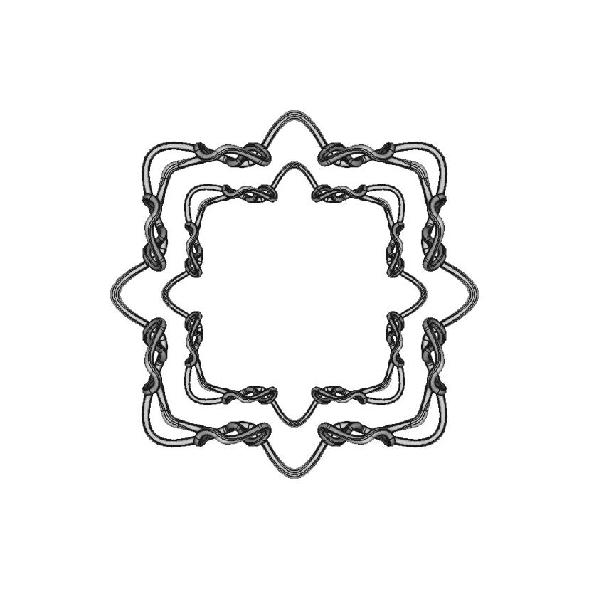 Organic Bracelet Design 01 - Standard Mechanical Component
