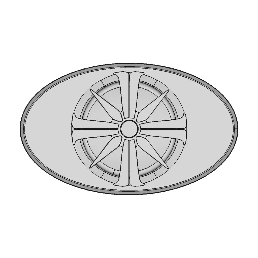 Game Fan Ring Far Cry 5 | High-Quality CAD Model_90_0_degree_snapshot