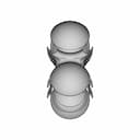 Lobed Organic Shape | High-Quality CAD Model_0_90_degree_snapshot