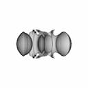 Lobed Organic Shape | High-Quality CAD Model_90_0_degree_snapshot