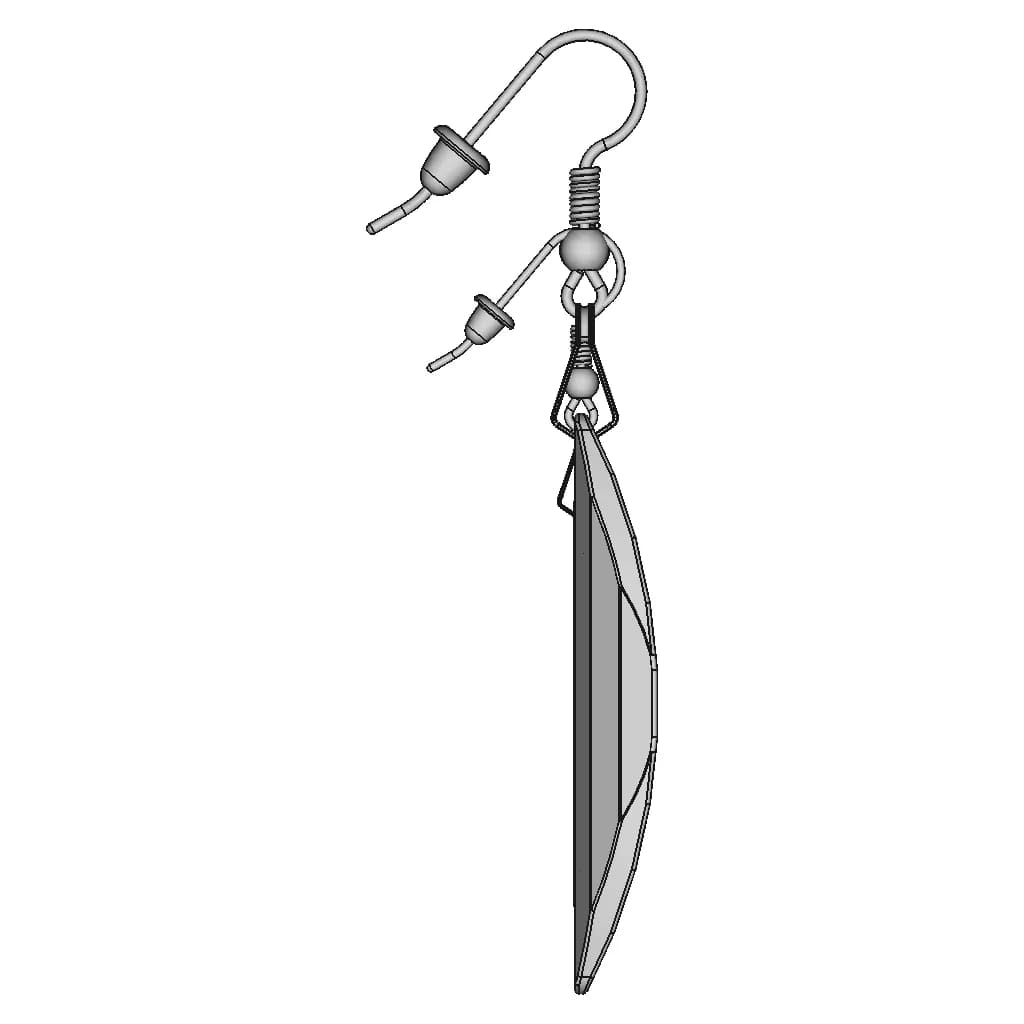 Ear Pendant - Standard Mechanical Component_0_0_degree_snapshot