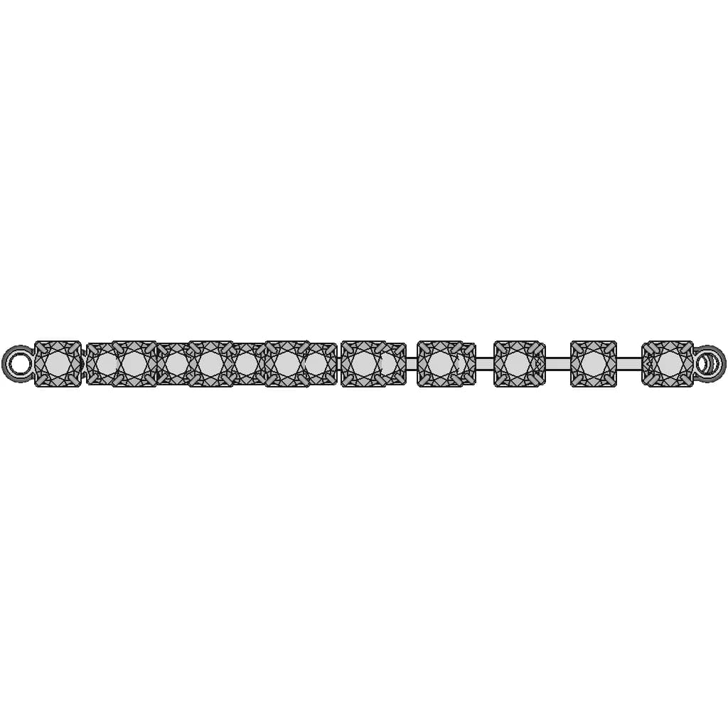 Brilliants On A Chain | 3D Engineering Design File_270_0_degree_snapshot