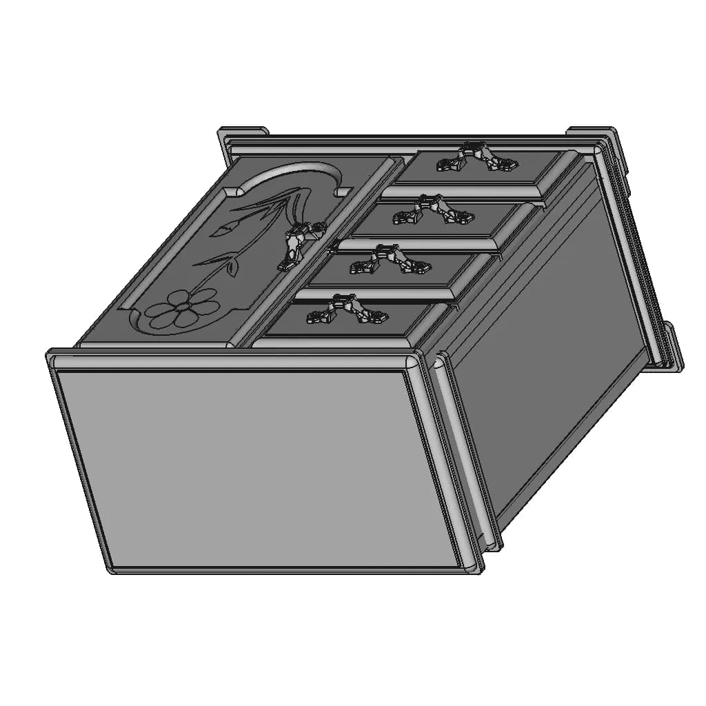 Wood_Jewel_Case | 3D Engineering Design File_60_30_degree_snapshot