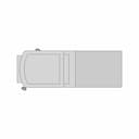 Bench Pin Combination Anvil - Downloadable CAD Representation_270_0_degree_snapshot