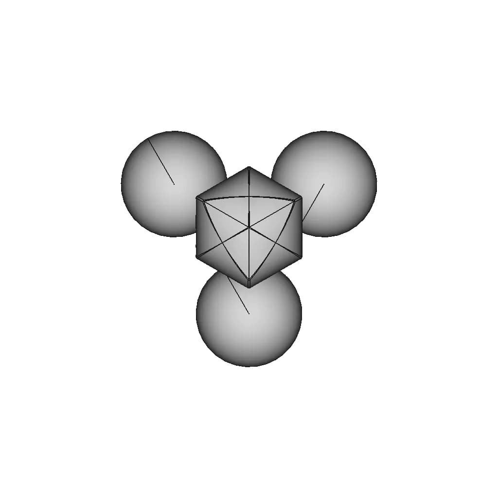 Abstract Globular Shape - Standard Mechanical Component_0_0_degree_snapshot
