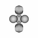 Abstract Globular Shape - Standard Mechanical Component_270_0_degree_snapshot