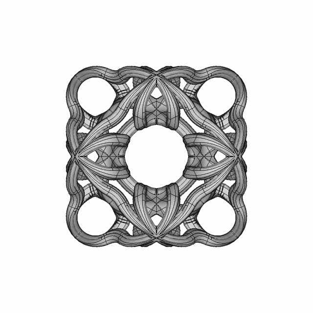 Organic Shape Design 20 - Standard Mechanical Component