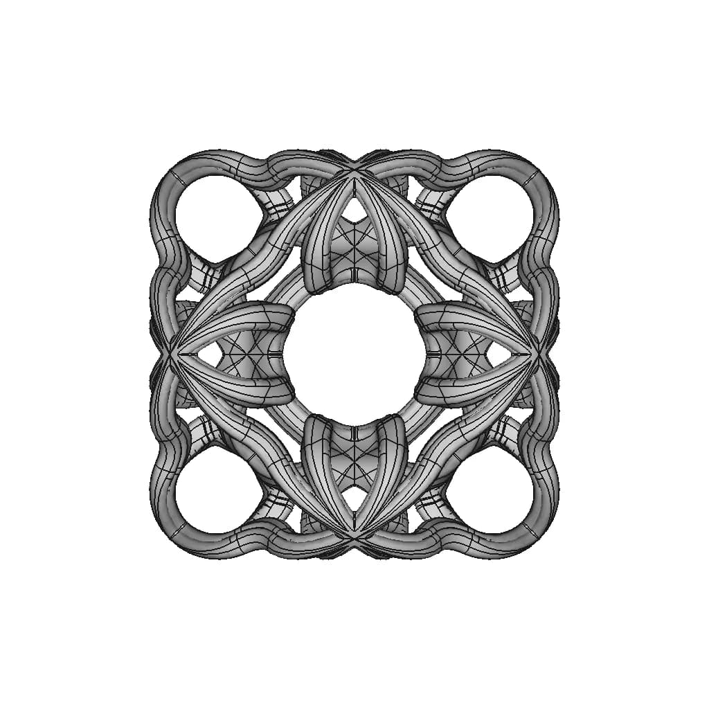 Organic Shape Design 20 - Standard Mechanical Component_0_270_degree_snapshot