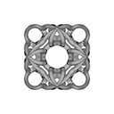 Organic Shape Design 20 - Standard Mechanical Component_0_270_degree_snapshot