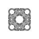 Organic Shape Design 20 - Standard Mechanical Component_0_90_degree_snapshot