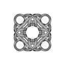 Organic Shape Design 20 - Standard Mechanical Component_270_0_degree_snapshot