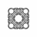 Organic Shape Design 20 - Standard Mechanical Component_90_0_degree_snapshot