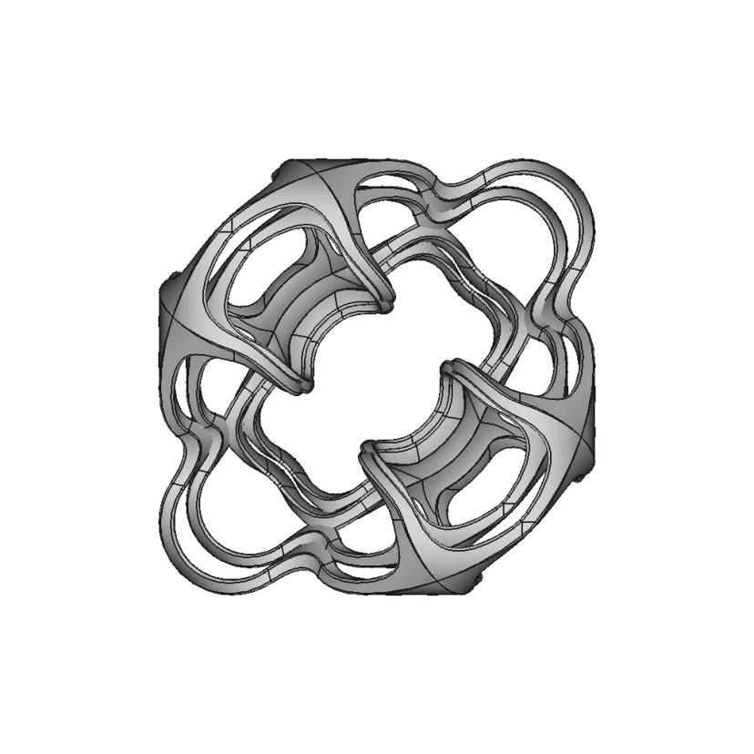 Organic Shape Design 17 - Standard Mechanical Component