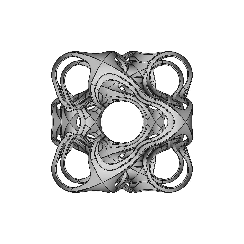 Organic Shape Design 17 - Standard Mechanical Component_270_0_degree_snapshot