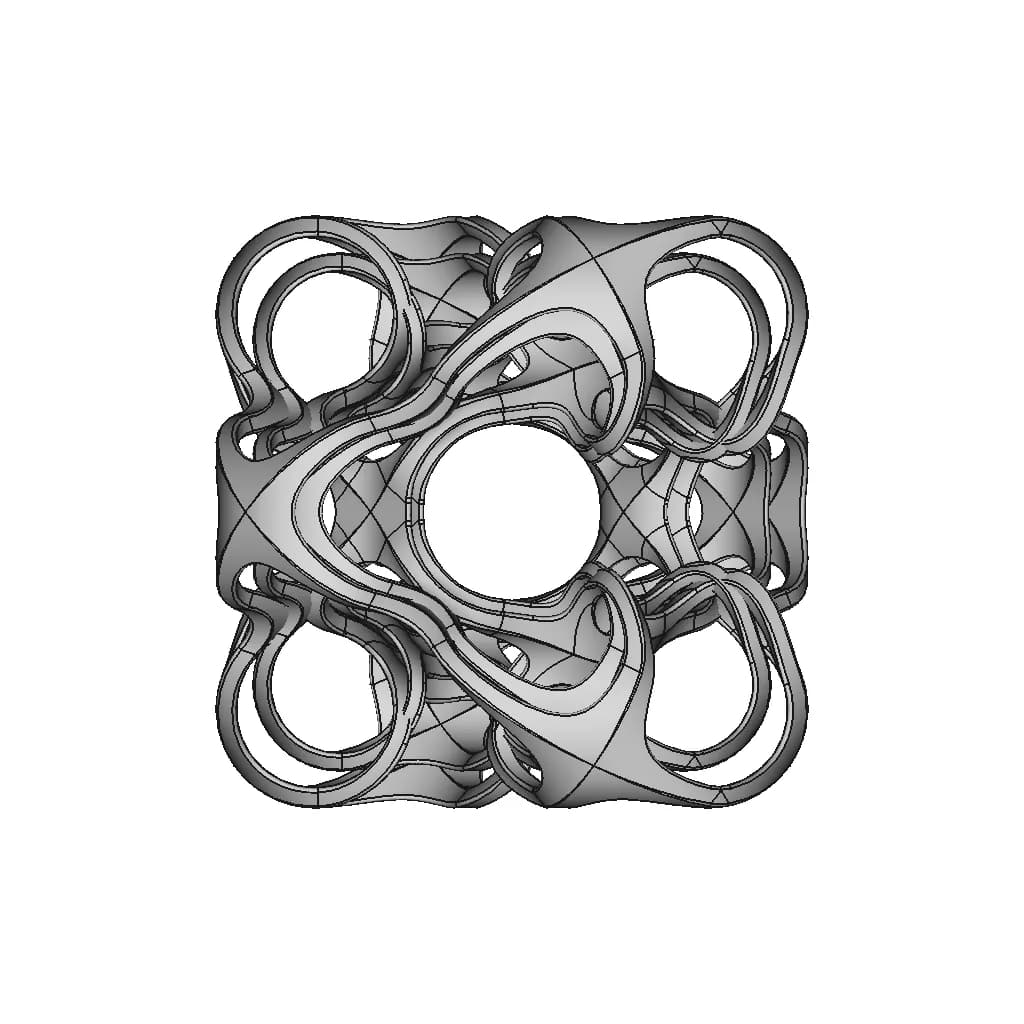 Organic Shape Design 17 - Standard Mechanical Component_90_0_degree_snapshot
