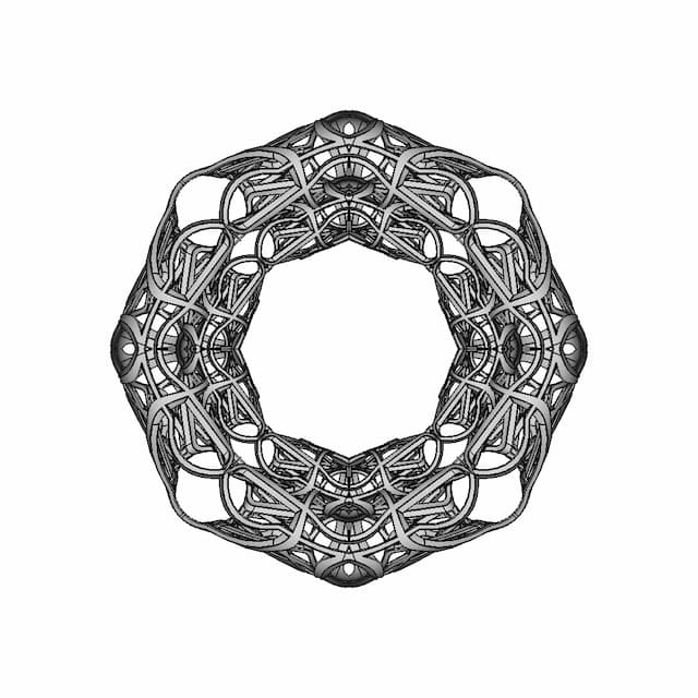 Organic Ring Design 18 - Standard Mechanical Component