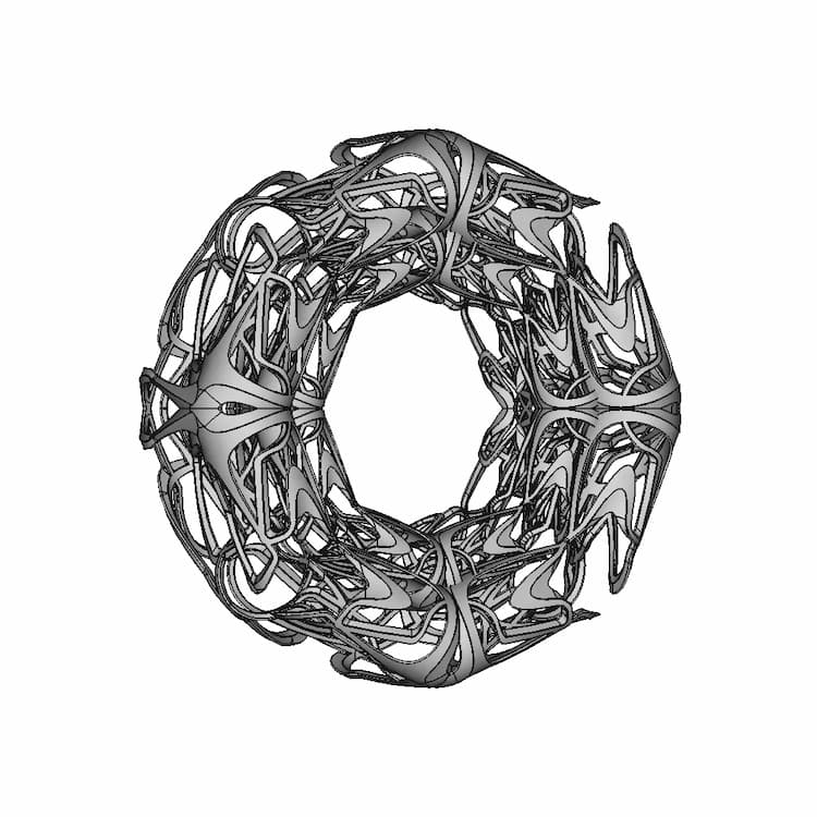 Organic Ring Design 18 - Standard Mechanical Component