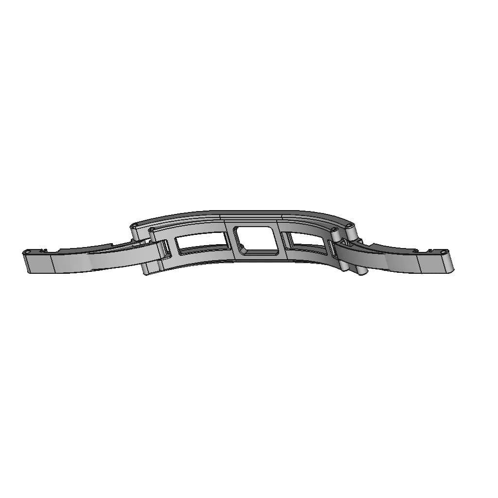 Milanese Bracelet | High-Quality CAD Model_60_30_degree_snapshot