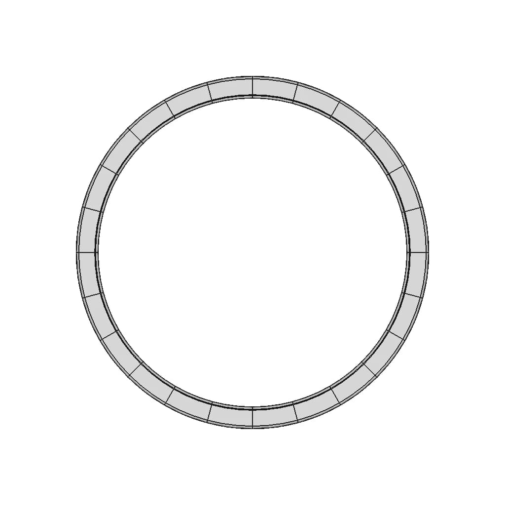 Honeycomb Rings - Downloadable CAD Representation_0_0_degree_snapshot