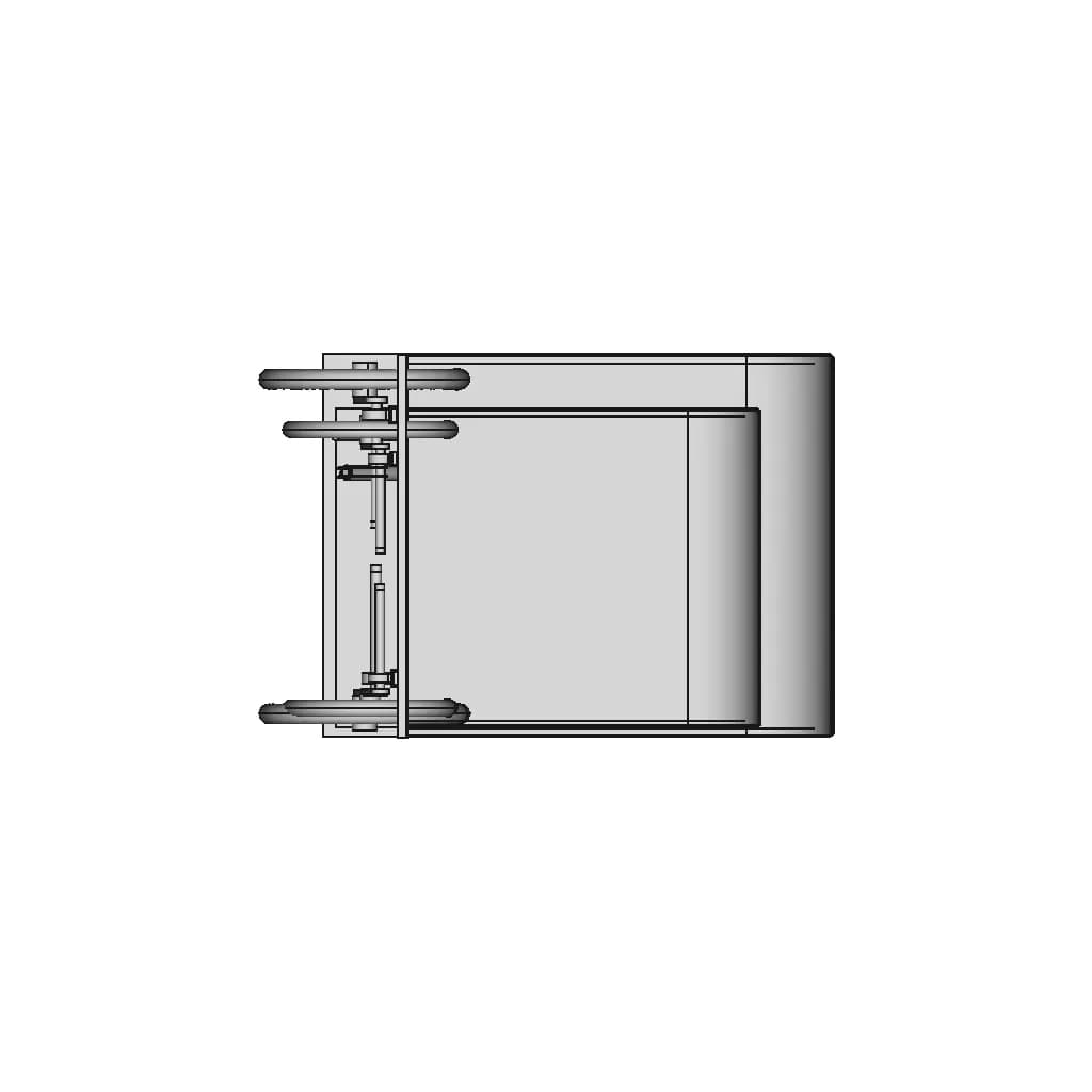 Bicycle Trailer Caravan - Downloadable CAD Representation_0_270_degree_snapshot
