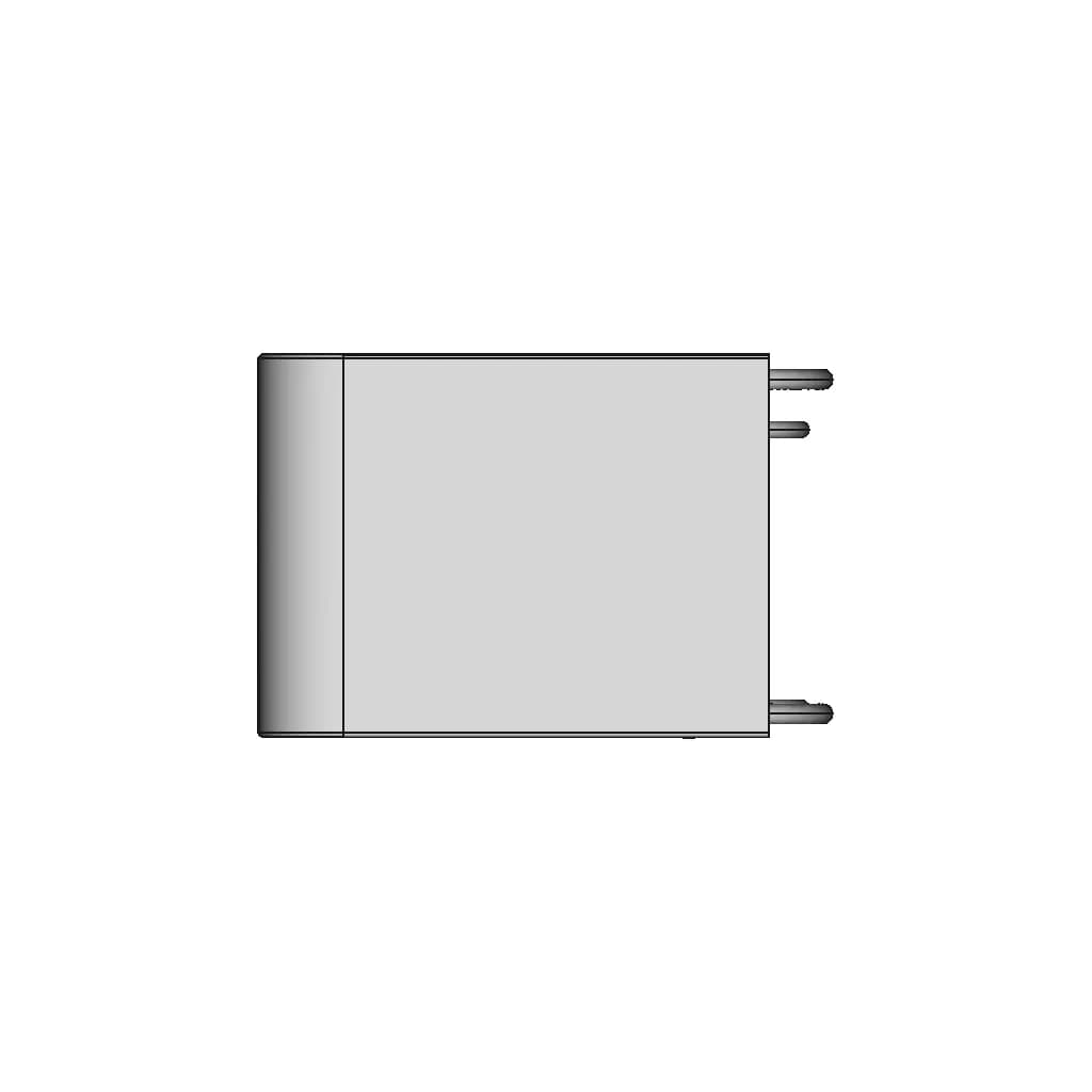 Bicycle Trailer Caravan - Downloadable CAD Representation_0_90_degree_snapshot