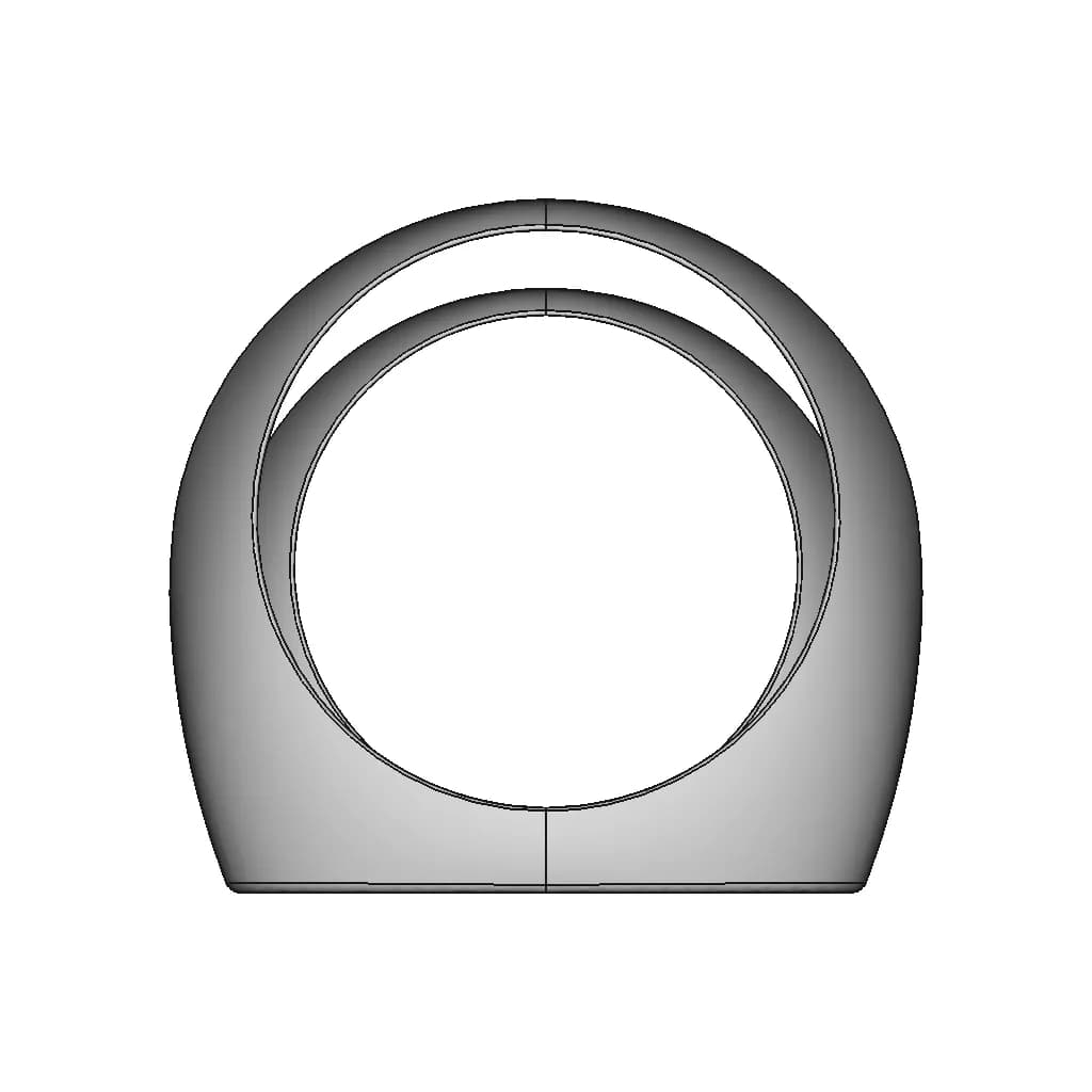 Copper Ring - Bague En Cuivre | High-Quality CAD Model_270_0_degree_snapshot