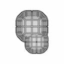 Double Chamfered Cube Shape Pipe Frame 2 - Downloadable CAD Representation_0_90_degree_snapshot