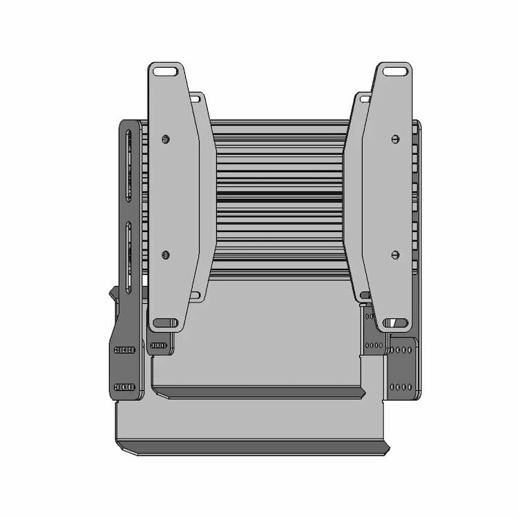 Meca Evo1 Simracing Pedal Baseplate | High-Quality CAD Model
