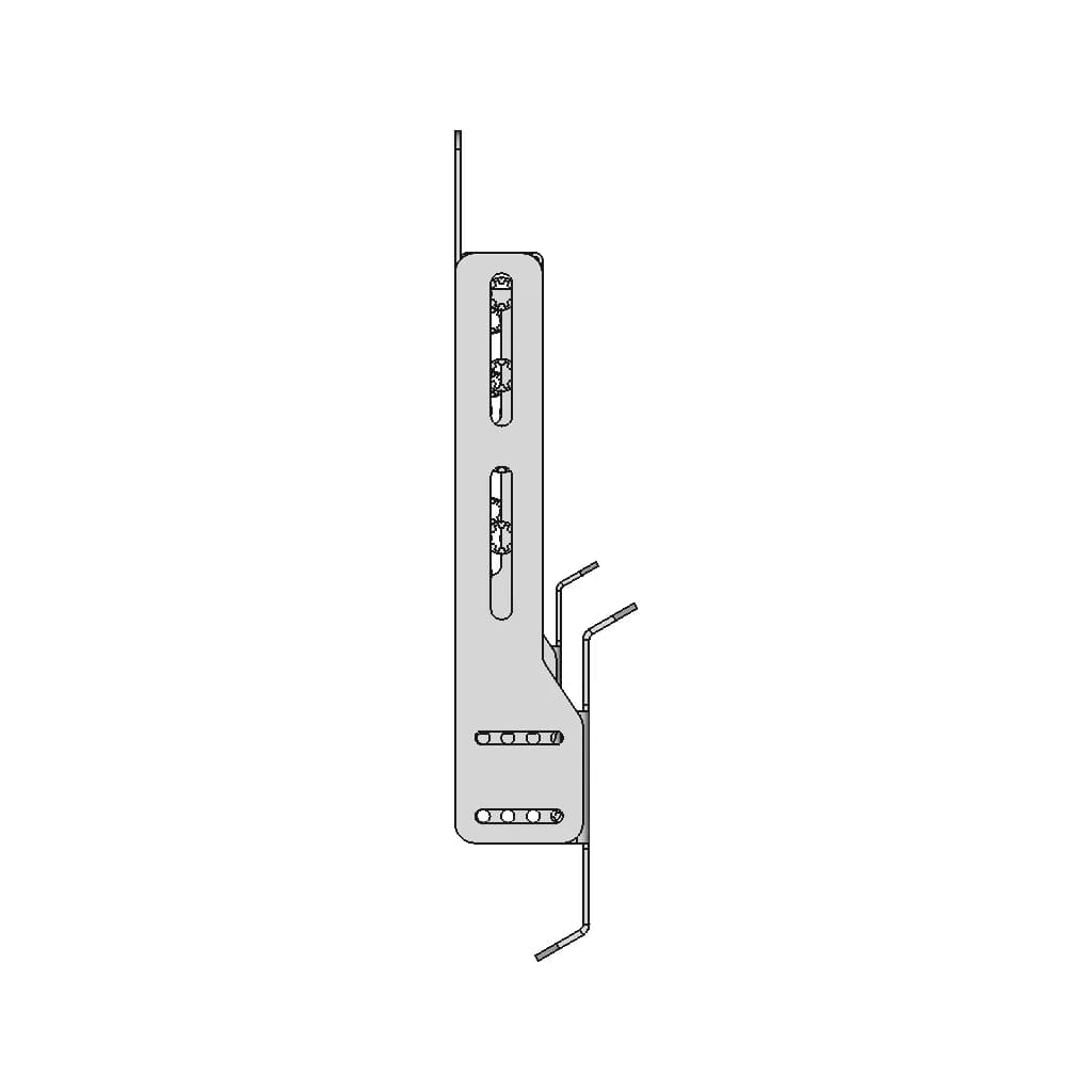 Meca Evo1 Simracing Pedal Baseplate | High-Quality CAD Model_0_270_degree_snapshot