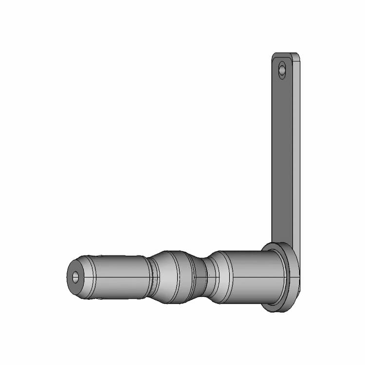 Anhängebolzen 38Mm - Hitch Bolt | High-Quality CAD Model