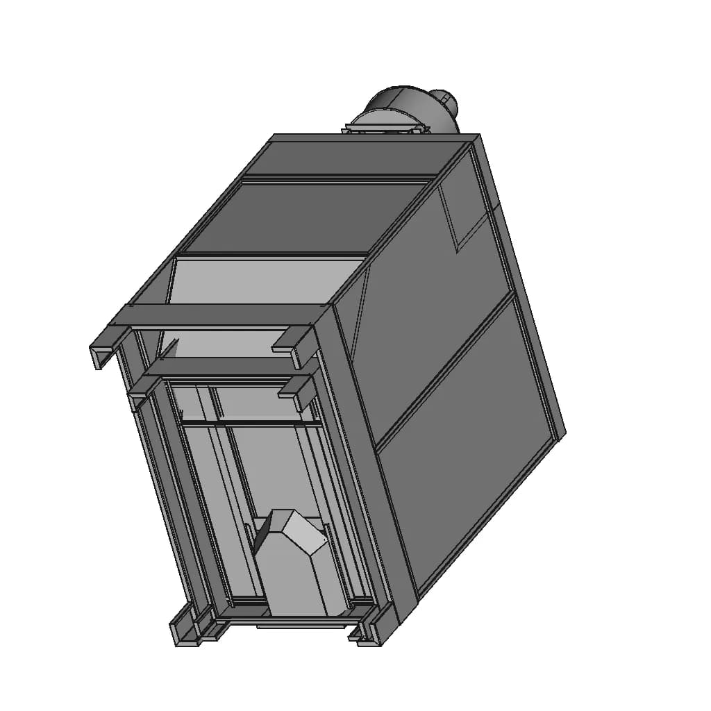 Powder Coat Booth | 3D Engineering Design File_60_30_degree_snapshot