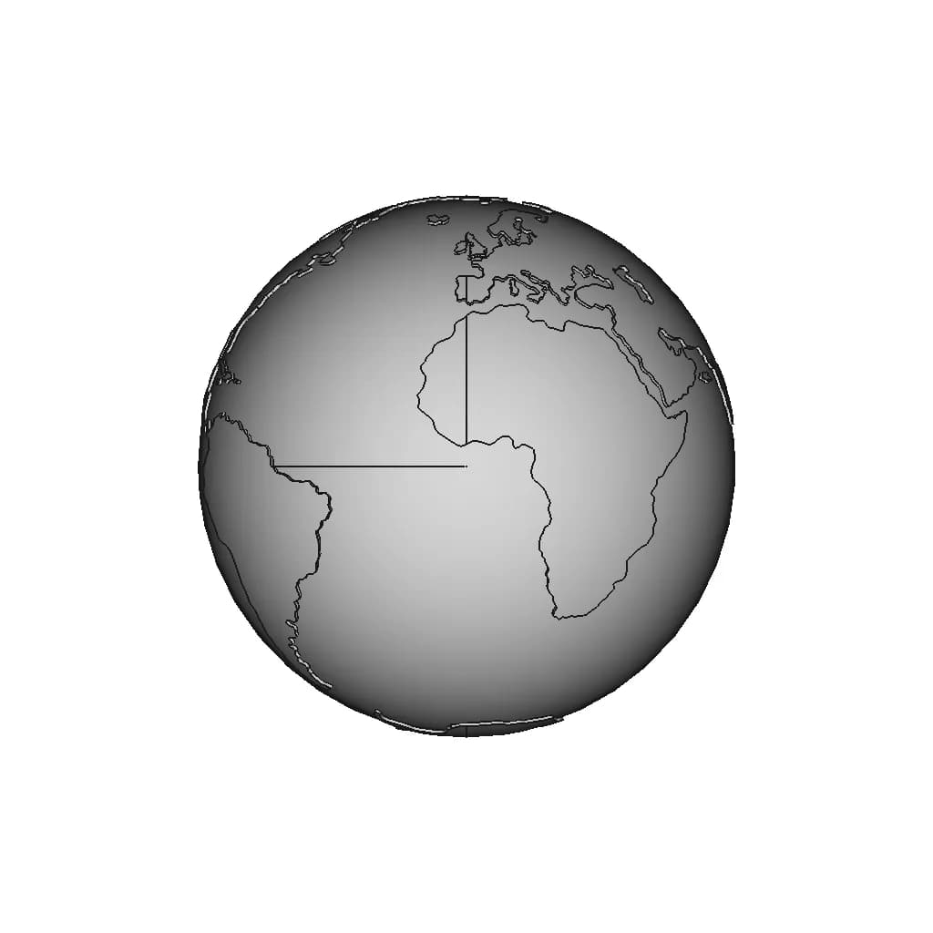 Studio-R4 Props | Earth Globe | High-Quality CAD Model_0_270_degree_snapshot