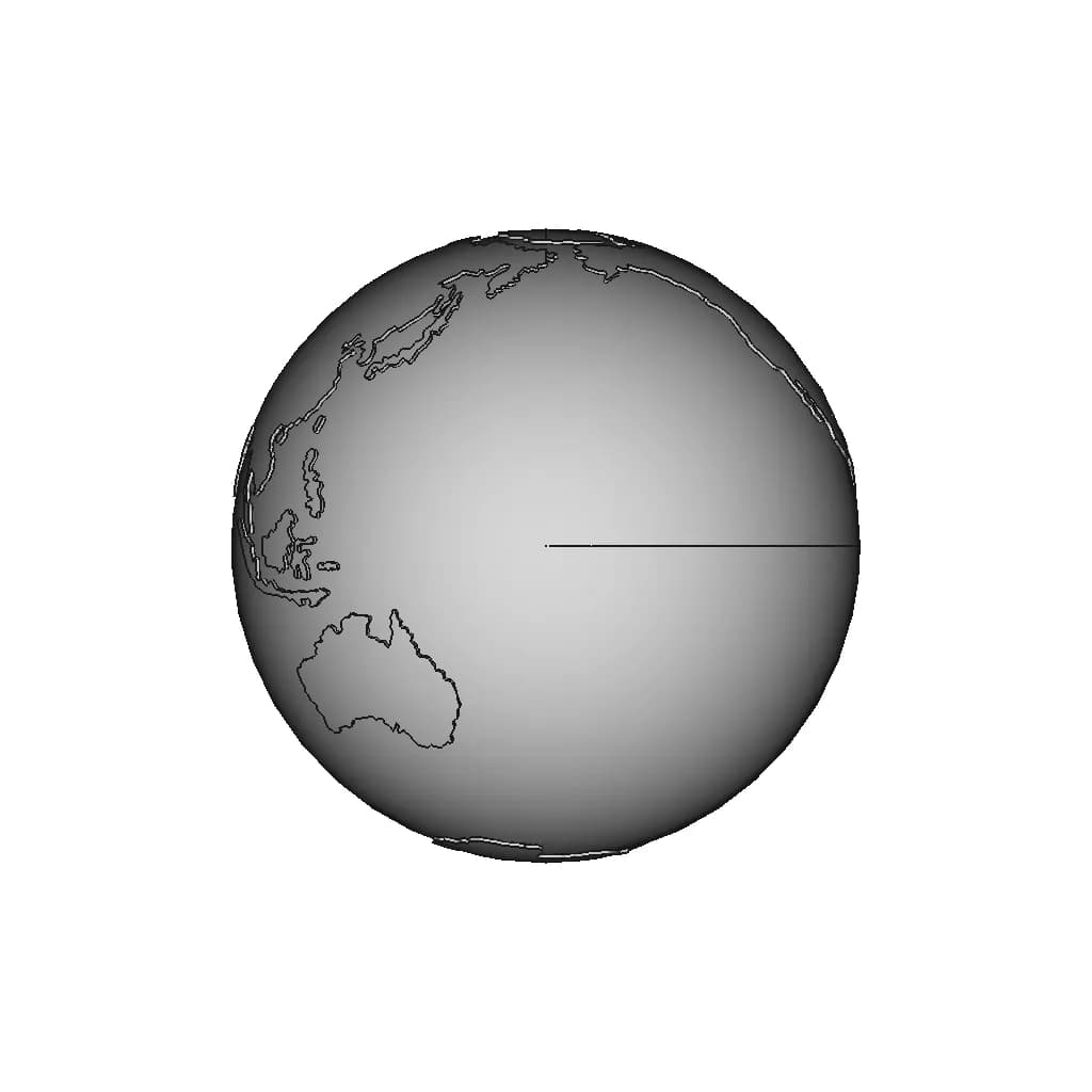 Studio-R4 Props | Earth Globe | High-Quality CAD Model_0_90_degree_snapshot