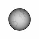 Studio-R4 Props | Earth Globe | High-Quality CAD Model_60_30_degree_snapshot