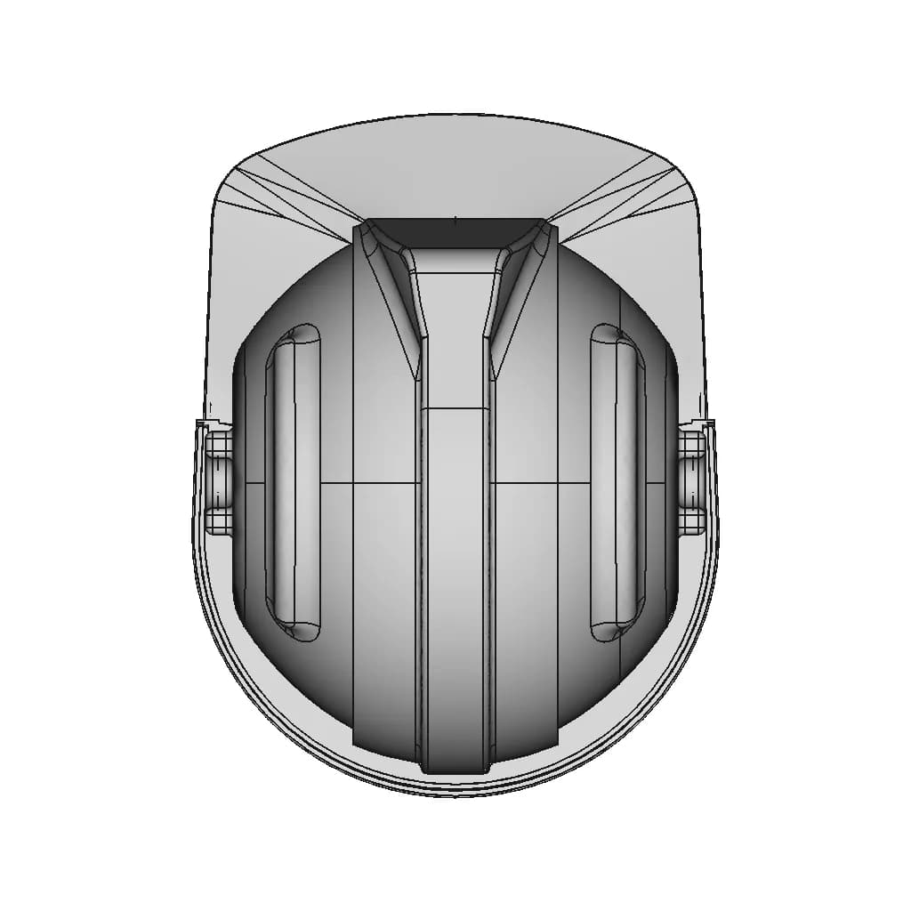 Head Protection Cap - Standard Mechanical Component_270_0_degree_snapshot