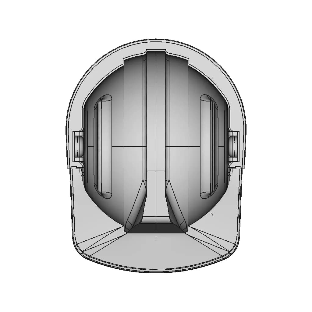 Head Protection Cap - Standard Mechanical Component_90_0_degree_snapshot