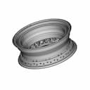 Ruote Borrani Wire Wheel 5,5J Width For Maserati 3500,5000 Assembly - Standard Mechanical Component_60_30_degree_snapshot
