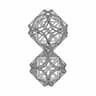 Cube Derived Pipe Frame Shape 1 | High-Quality CAD Model_0_90_degree_snapshot