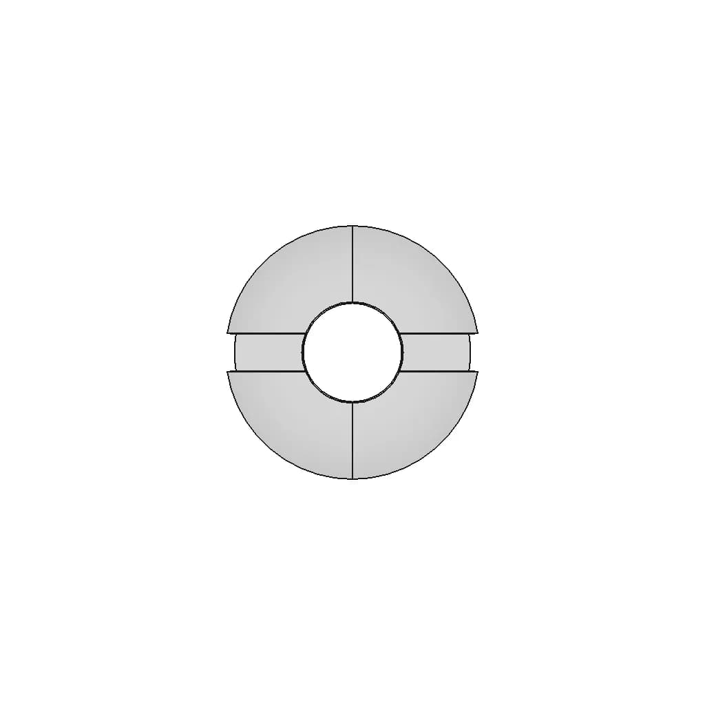 Ruote Borrani Wire Wheel 5,5J Width For Maserati 3500,5000 Spokes And Spoke Nut | High-Quality CAD Model_270_0_degree_snapshot