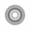 Ruote Borrani Wire Wheel 5,5 J Width For Maserati 3500,5000 Center Section Splined - Standard Mechanical Component_0_0_degree_snapshot