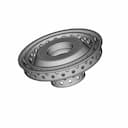 Ruote Borrani Wire Wheel 5,5 J Width For Maserati 3500,5000 Center Section Splined - Standard Mechanical Component_60_30_degree_snapshot